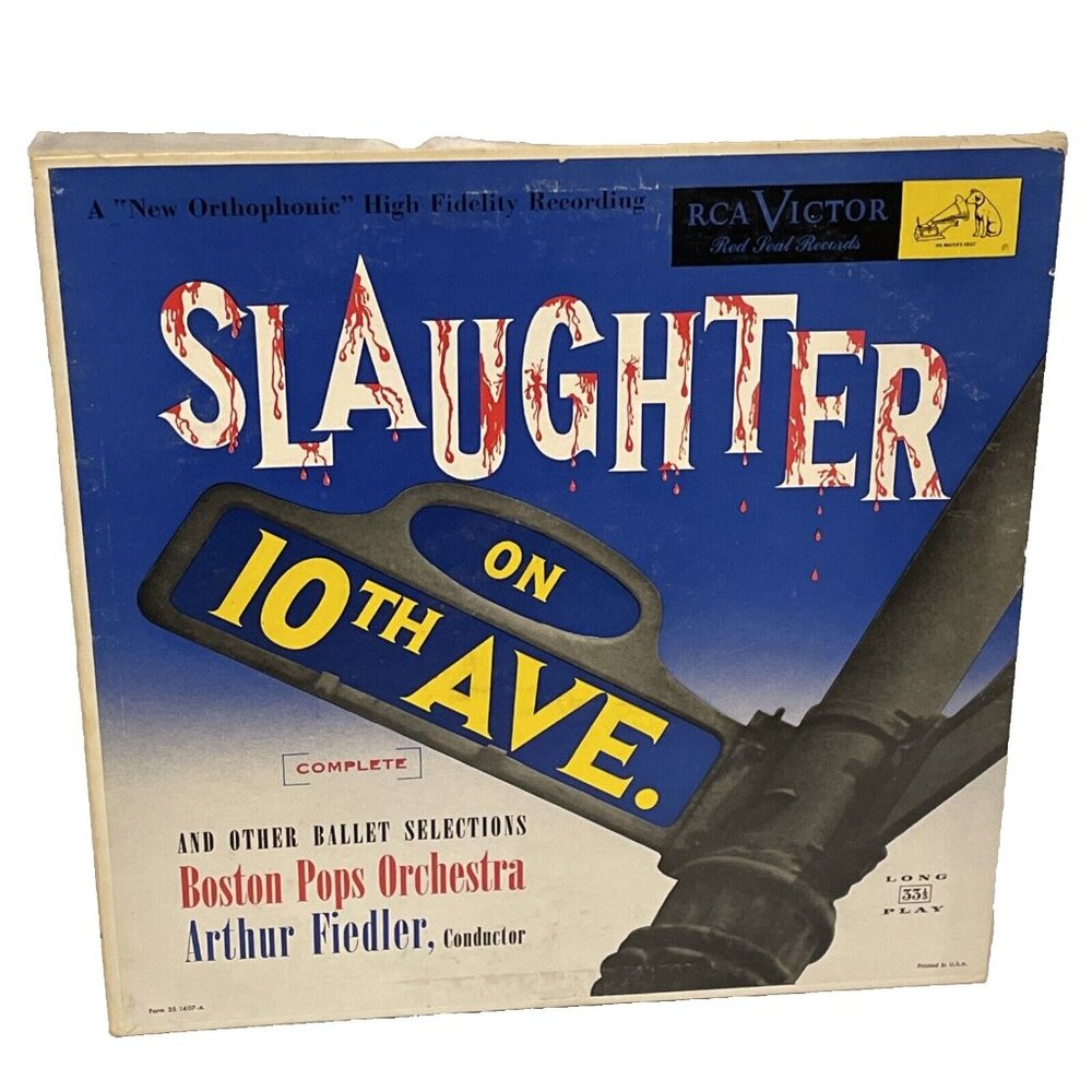 Slaughter On 10th Ave. [Complete] And Other Ballet Selections (Vinyl, 1954) RCA